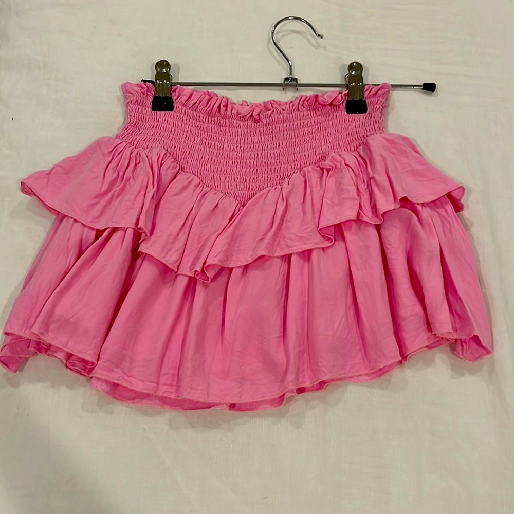 Pink skirt
